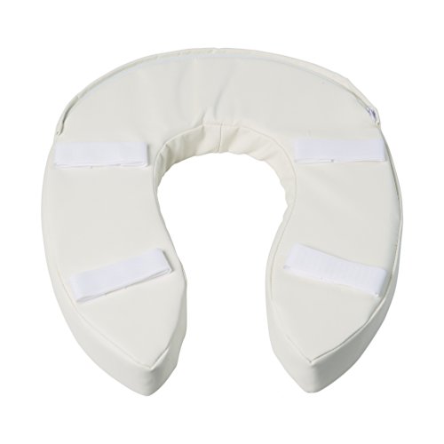 DMI 4Inch Vinyl Foam Toilet Seat Cushion Adds Extra Padding to Your Toilet Seat, White Buy