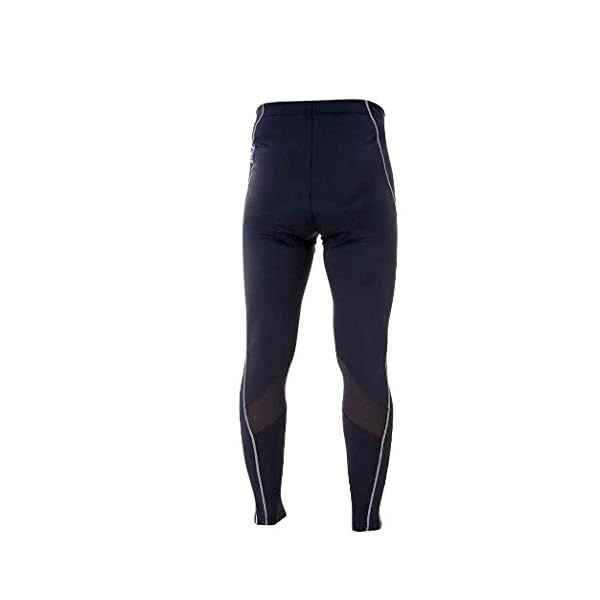 4ucycling-Mens-Black-Silicone-Gel-Padded-Compression-Tights