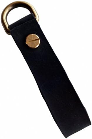 MEEBOY handmade leather Key Chain for Keys Car Key Rings Leather Key Holder for Belt Key Case Waist