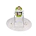 Loodial Splat Mat for Under High Chair/Arts/Crafts Kids Toddler Washable Large Waterproof Round Clear Chair Floor Protector