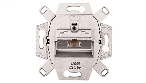 Berker/B.Quadrat Connection Box UAE 8-Pin Cat. 5e Shielding 534554 Hager Polo 5907561812330