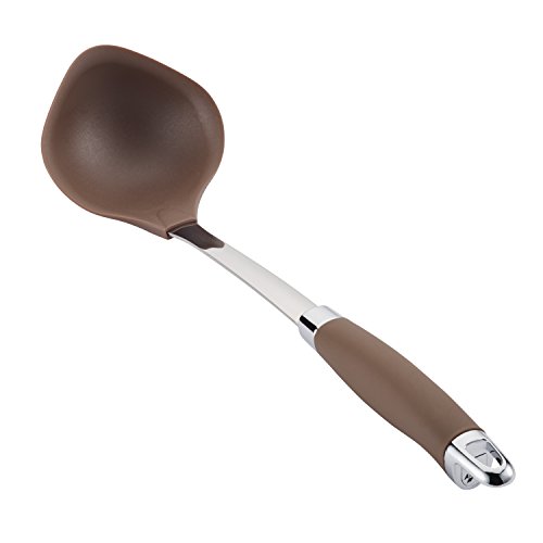 Anolon SureGrip Nonstick Nylon Ladle, Bronze 13.25-Inch, Tools And Gadgets