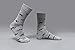 TooPhoto Mens Novelty Socks for Groomsmen Funny Mustache Colorful Crew Dress Wedding 3 Pairs mustache-3color