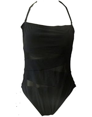 Women's One Piece Swimsuit 10 Black