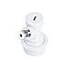 YaeBrew Heavy Duty Nitrogen Argon CO2 Keg Charger with Gas Disconnect Ball Lock for Home Brew Draft Beer Kegerator Compatible with 3/8