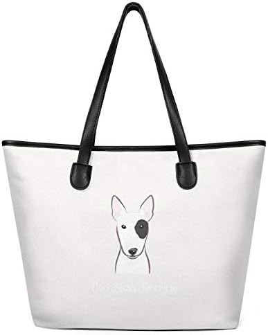 Beefine Animal Bulldog Women Fashion Handbags Canvas Tote Bag Shoulder Bag Top Handle Satchel Ladies Purse For Womens