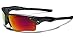 Polarized Men's Sport Cycling Fishing Baseball Water Sports Sunglasses with Color Mirror Lens