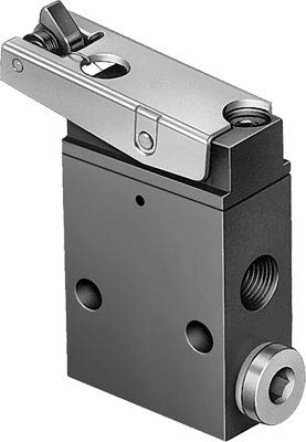 Festo 2186 Model LS-3-1/8 Valve, Toggle Lever