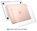 i-Blason MacBook Air 13 Inch Case 2018 Release A1932, Smooth Matte Frosted Hard Shell Cover for Apple MacBook Air 13 Inch with Retina Display fits Touch ID (Frost Clear)