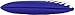 B BRENTANO Vegan Clutch Bag Pouch with Tassel Accent (Blue)