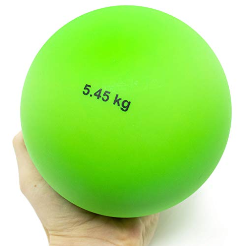 PVC Coated Heavy Duty Track & Field Indoor Shot Put - Choose Size! (5.45kg (12lbs))