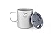 Keith Titanium Ti3356 Double-Wall Mug with Folding Handle and Lid - 20.3 fl oz