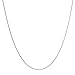 925 Sterling Silver 1MM Snake Chain Italian Crafted Necklace Thin Lightweight Strong - Lobster Claw Clasp