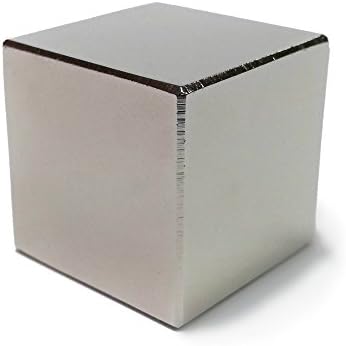 TAQTON Neodymium 1" Cube Magnet, N52. Strong Permanent Rare Earth Magnets. Fridge, DIY, Building, Scientific, Craft, and Office Magnets