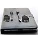 iRulu Artificial Leather Case & USB Keyboard for 7 inch 16:9 Android Tablet pc with 2 USB adapter cable