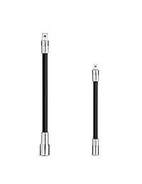 Neiko   Juego de 2 barras flexibles de extensión 00239A   encastres de 1 4" y 3 8"