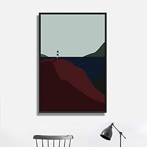 Framed Canvas Wall Art for Living Room, Bedroom Natural Scenery Canvas Prints for Modern Home Decoration Ready to Hang - 16"x24" inches