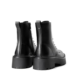DREAM PAIRS Women's Lace up Combat Ankle Boots