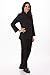 Chef Works Women's Marbella Chef Coat, Black, X-Small