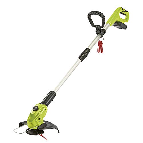 Garden Gear Cordless Strimmer Telescopic Lightweight Frame Grass