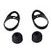 BLLQ for Samsung Gear IconX (2018 Edition) Ear Tips Wingtips 12 PCS Accessories, Silicone Earhooks Earbuds Cover Eargels Eartips for Galaxy Buds 2019, Black 12pcsthumb 3