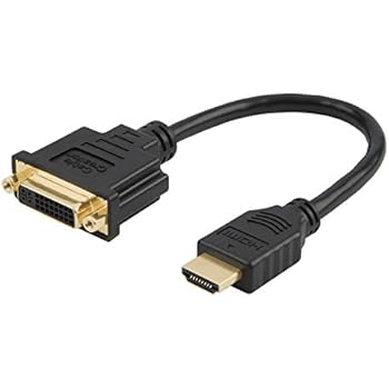 connect one cable 15m HDMI Male StarTech.com Female Adapter DVI Amazon.com: to