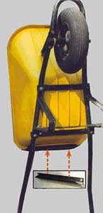 Wheelbarrow Storage Bracket