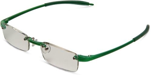 Visualites 201 Reading Glasses,Lime Frame/Clear Lens,1.25 Strength,48 mm