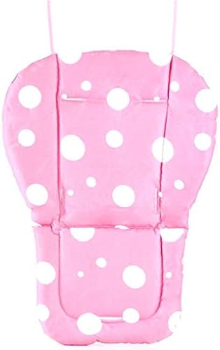 Fitzulam Stroller Cushion Waterproof Baby Highchair Padding Liner Childs Car Seat Infant Breathable Pad Pram Mat Breathable Pad Infant Pram Mat (Pink)