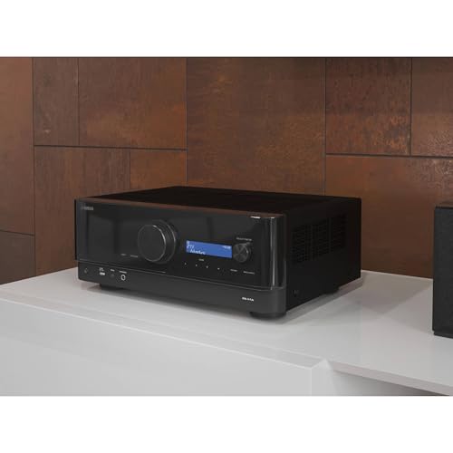 Yamaha RX-V4A 5.2-Channel Surround Sound Network AV Receiver with MusicCast Built-in Wi-Fi and Bluetooth Streaming Home Theater System Bundle with Accessories