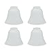 Aspen Creative 23026-4 Transitional Style Replacement Glass Shade, Frosted