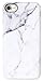 A-Focus Case for iPhone SE 2020 Case White Marble, iPhone 7 Case, iPhone 8 Marble Case, IMD Design Smooth Series Stone Pattern Flexible TPU Shell Case for iPhone 8/7 / SE 4.7 inch Glossy Gray 2