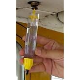 Aviation Fuel Tester with Built-in Cowl Screwdriver, Model 391S, Clear and Yellow
