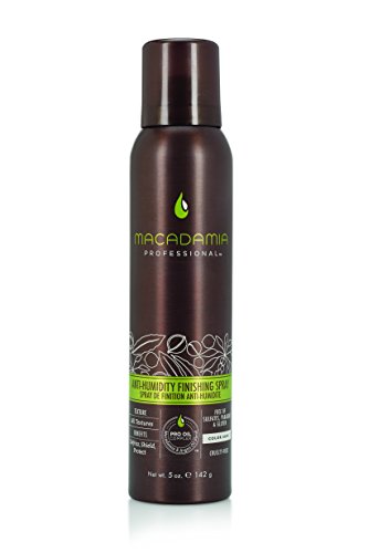 Macadamia Professional Anti-Humidity Finishing Spray - 5 oz. - All Hair Textures - Repels Humidity & Fights Frizz - Sulfate, Gluten & Paraben Free, Safe for Color-Treated Hair