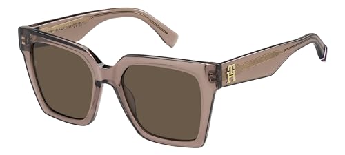 TOMMY HILFIGER TH 2100/S zonnebril, roze, 53 voor dames, Roze, 53