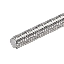 uxcell 10Pcs M6 x 30mm Fully Threaded Rod 304