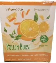 Youngivity Box Youngevity 30 Serving Pack Box Projoba Pollen Burst Energy Drink ...