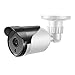 FULUVA 2MP(1080P) UltraHD Bullet POE IP Camera Video Surveillance, 100ft IR NightVision, Motion Detection,IP66 Weatherproof, 3.6mm Lens 90°Angle