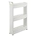 Miles Kimball Slim Storage Cart 3 Tier
