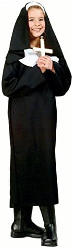 OvedcRay Lil' Sister Nun Child Costume Mother Teresa Catholic Girl Habit Costumes