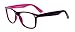 Outray Unisex Retro 80' Clear Lens Glasses 2231C7 Pink