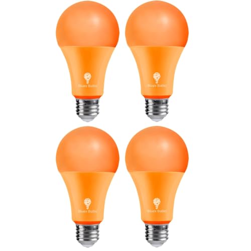 BlueX LED A21 Orange Light Bulbs