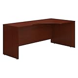 Bush Business Furniture Series C 72W Right Handed Corner Desk in Mahogany