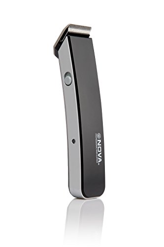 Nova NHT 1070 Titanium Blades Trimmer For Men(Black)
