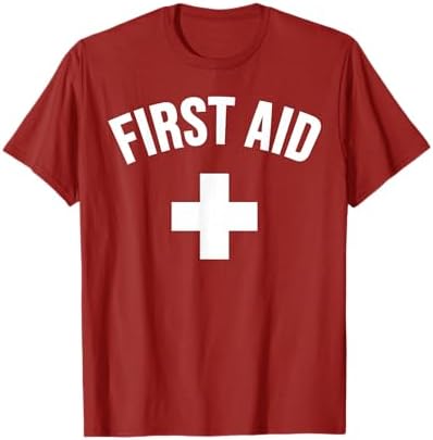 Amazon.com: First Aid tshirt T-Shirt : Clothing, Shoes & Jewelry
