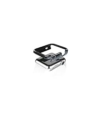 X Doria Defense Edge Caso para Apple Watch 38 mm mecanizado 453363 metal negro