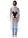 Disney Mickey Mouse Rain Poncho Front Back Print Hooded Adult (Clear)