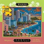 Dowdle Folk Art Puzzles - Waikiki Puzzle, 500 Pieces