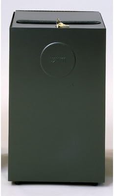 Modified Series 24 Gallon Top Entry Secure Document Receptacle Finish: Slate