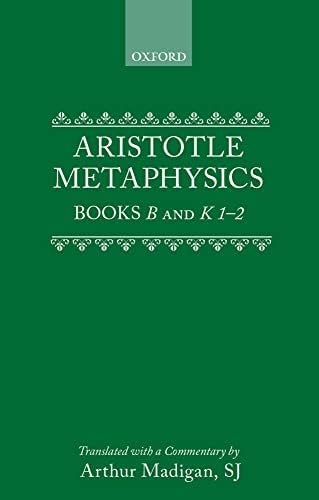 Aristotle's Metaphysics (2 Volumes): Aristotle, Ross, W. D.